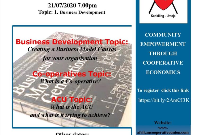 ACU Business Training Webinar
